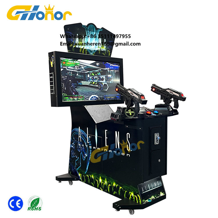 Arcade Game Coin - Mesin Game Arcade Tembak-tembakan Alien yang