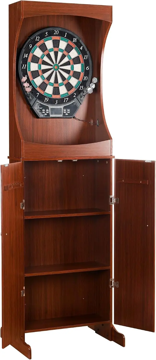 Electronic Dartboard Cabinet - Set Kabinet Papan Dart Elektronik Outlaw