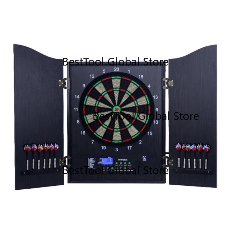 Electronic Dartboard Cabinet - Papan Dart Elektronik Profesional dengan Layar