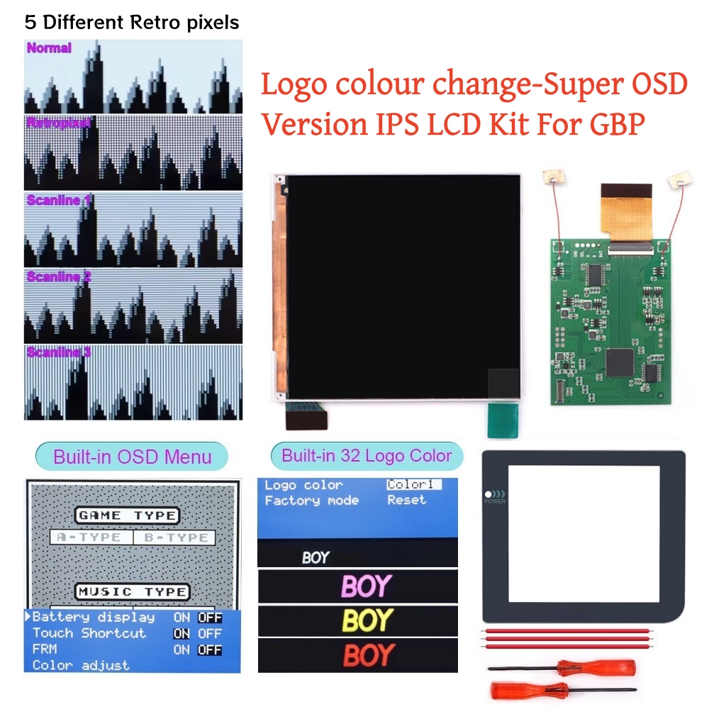 Lcd Screen Arcade - Kit Layar LCD Q5 IPS 8