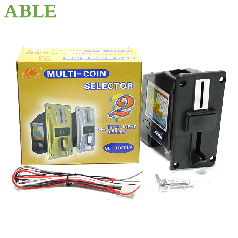 Arcade Games And Vending - Pemilih Akseptor Koin Multi CL-168 Gulungan