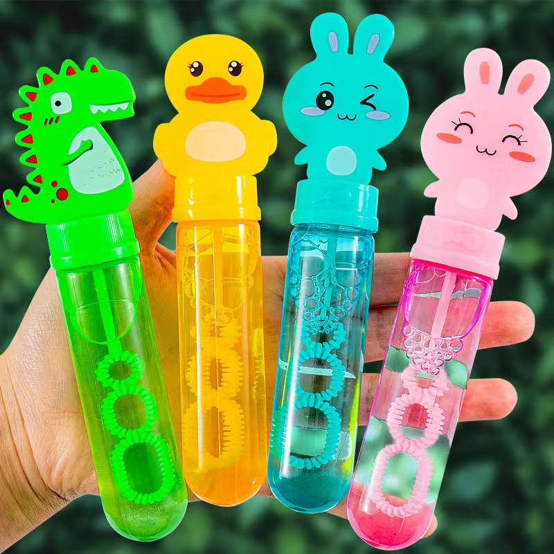Bubble Gum Machine - Kartun Mini Dinosaurus Bebek Kelinci Tongkat
