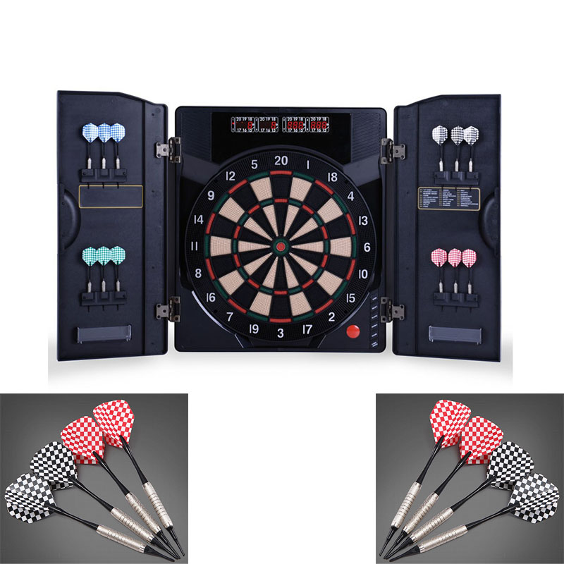 Electronic Dartboard Cabinet - Kabinet anak panah elektronik dengan papan