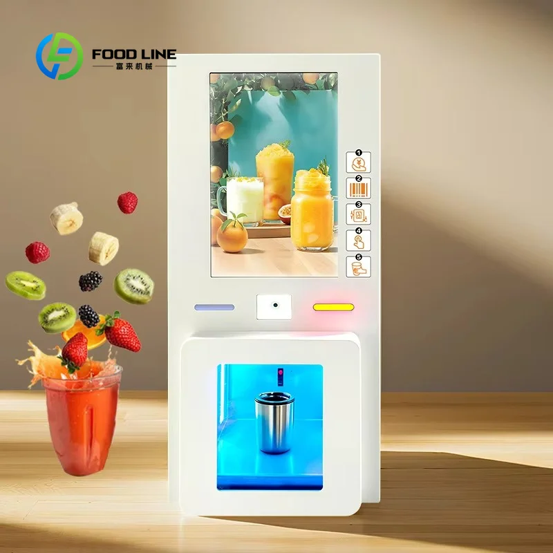 Vending Machine Qr Code - Mesin Penjual Smoothie Otomatis 24 Jam