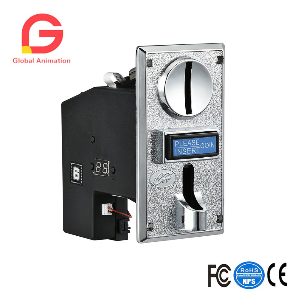 Arcade Games And Vending - CH-924, 4 Acceptor Mech koin Multi