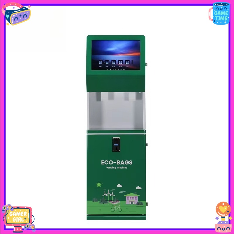 Vending Machine Qr Code - Mesin Penjual dan Daur Ulang Kantong
