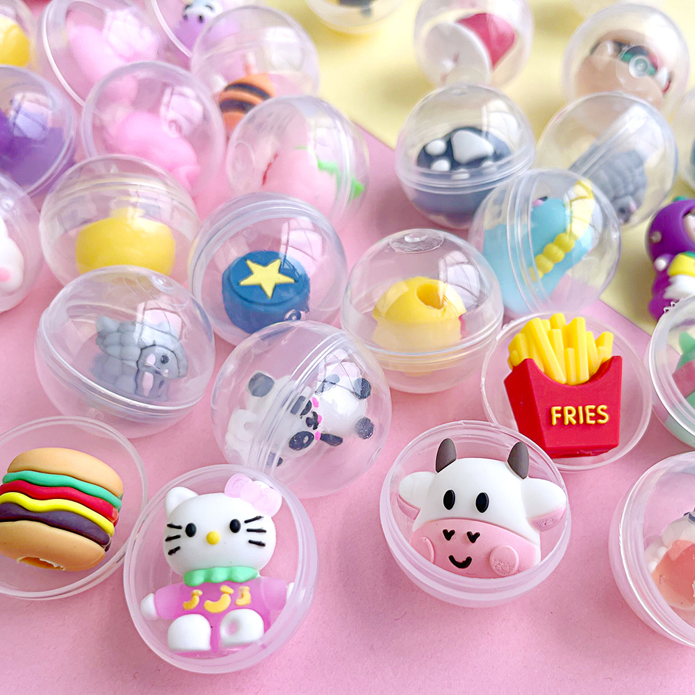 Prize Capsule Toy Machine - Mainan bola telur putar kapsul 32mm,