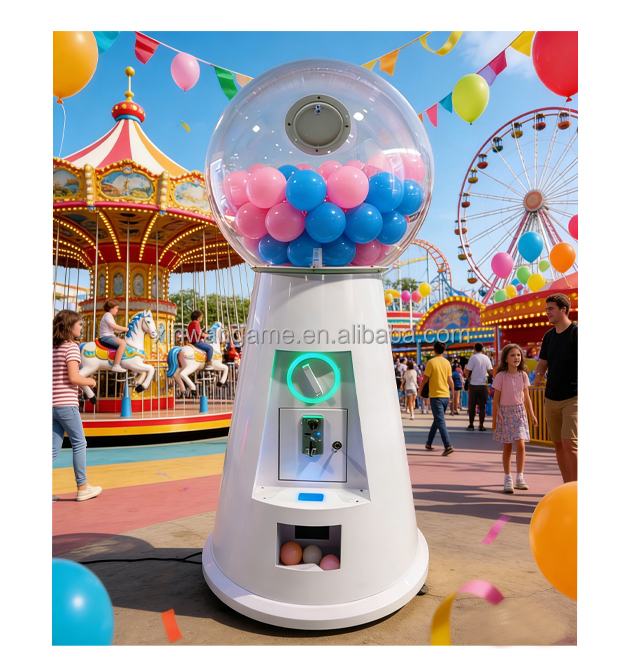 Prize Capsule Toy Machine - Mesin Putar Telur Bulat Mainan Kotak