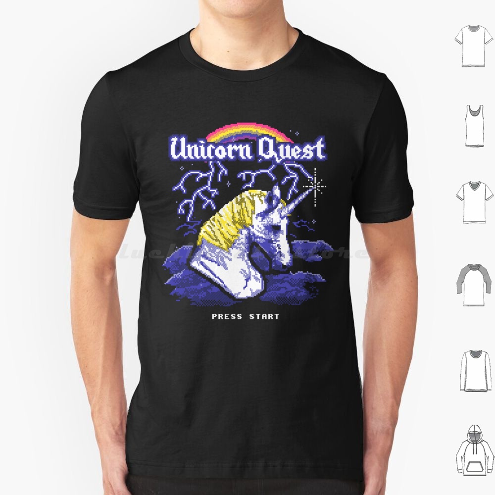 Arcade Quest - Kaus Unicorn Quest Ukuran Besar 100%