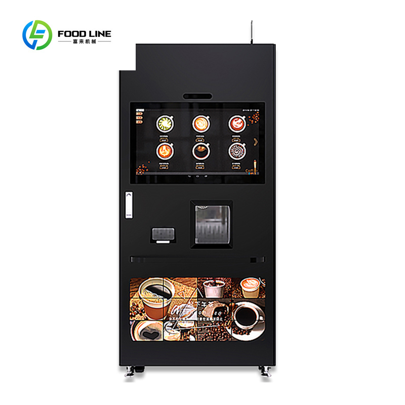 Vending Machine Qr Code - Mesin Penjual Otomatis Minuman Espresso dengan