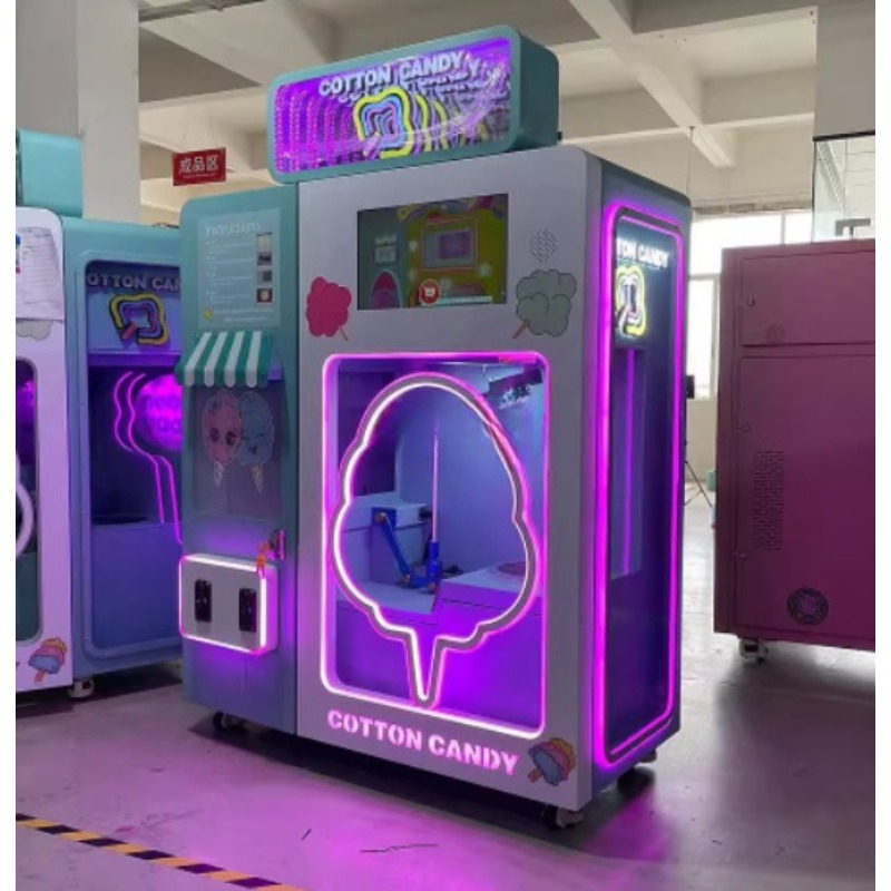 Candy Vending Machine - Mesin Penjual Permen Kapas Multi Gaya