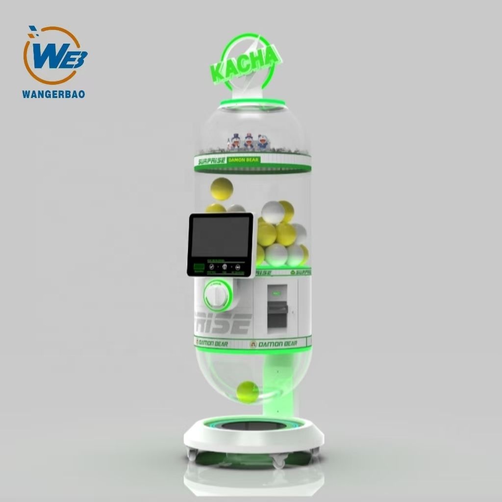 Prize Capsule Toy Machine - Mesin Gacha Elektronik Wangerbao yang Dapat