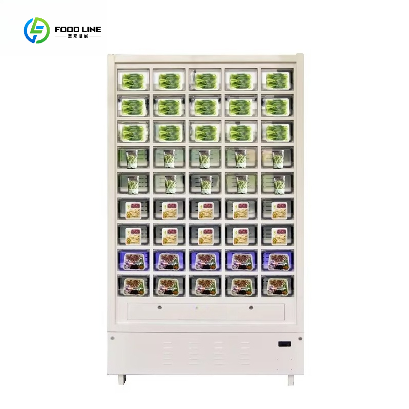 Vending Machine Qr Code - Mesin Penjual Otomatis Makanan Segar, Sandwich,
