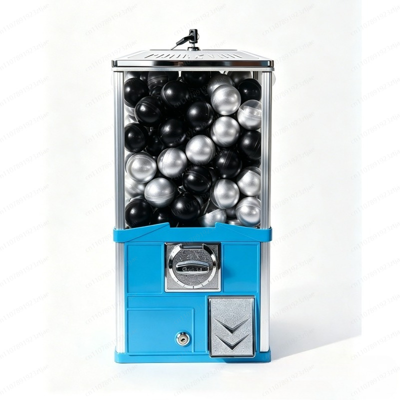 Prize Capsule Toy Machine - Mesin Gashapon Meja Persegi dengan 100