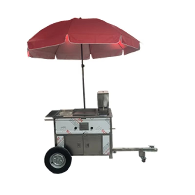 Gerobak Jajanan Mobile Ringkas - Hot Dog Vending Cart ulasan dan harga