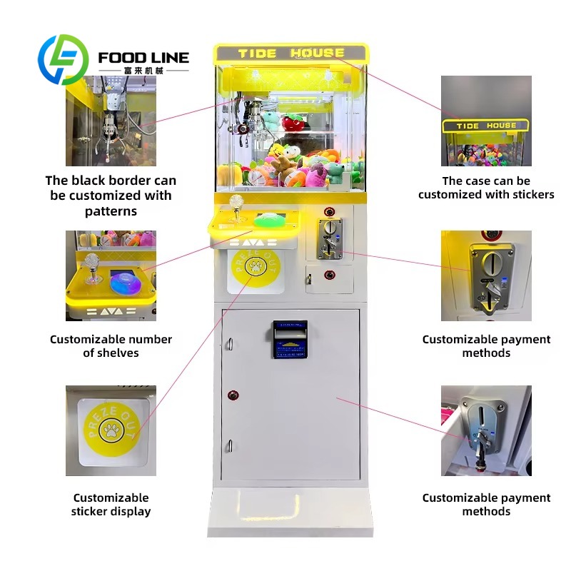Mesin Cakar Koin Mini Khusus u - Prize Capsule Toy Machine ulasan dan harga
