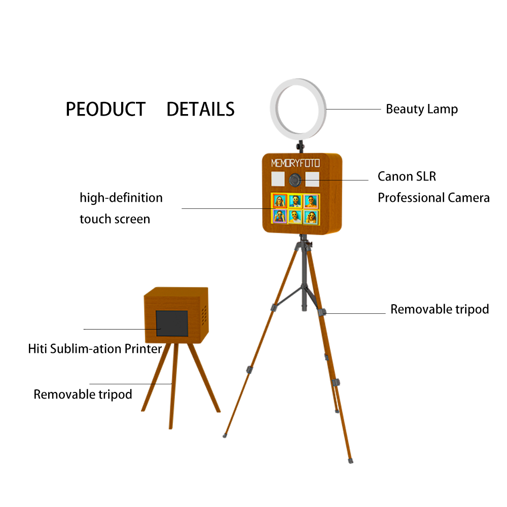 Mesin Photo Booth Kayu Asli Cu - Photo Booth Machine ulasan dan harga