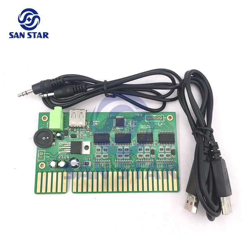 PC Ke JAMMA Papan Konverter US - Arcade Button Pcb ulasan dan harga