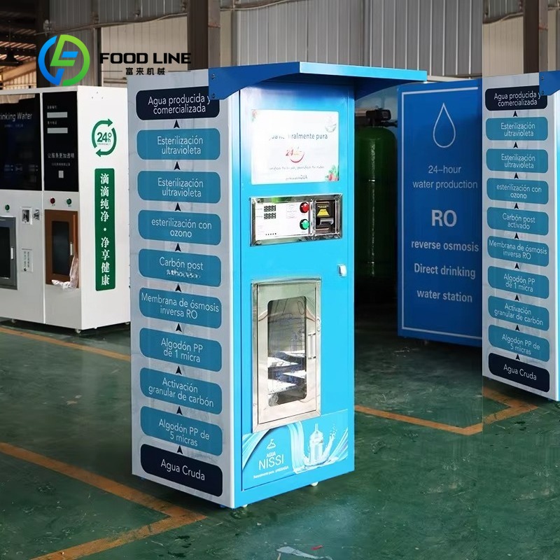 Mesin penjual air murni dengan - Vending Machine Qr Code ulasan dan harga