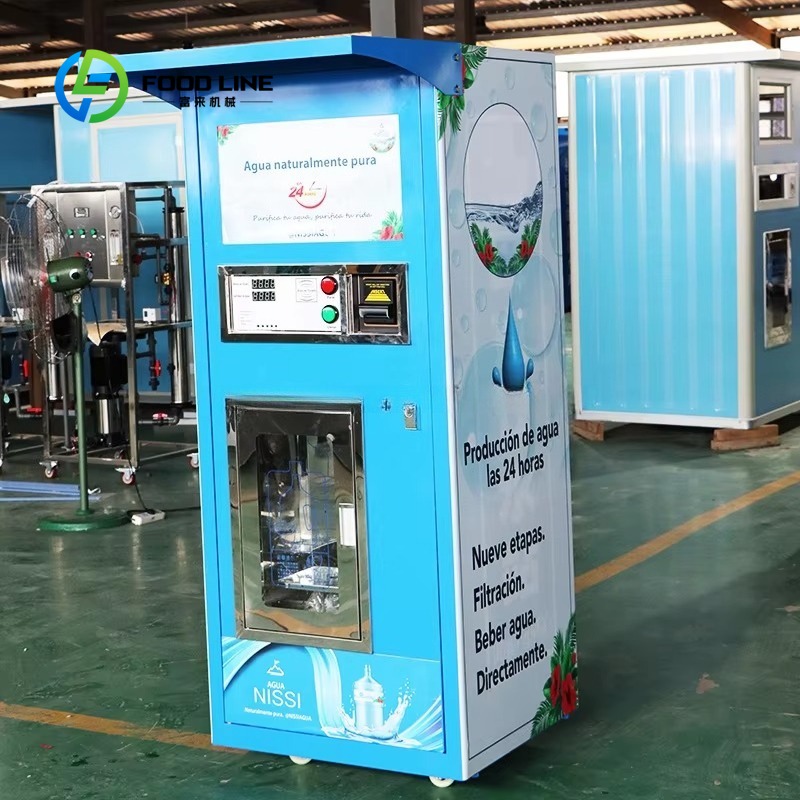 Mesin penjual air murni dengan - Vending Machine Qr Code ulasan dan harga