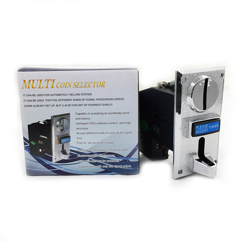 Acceptor Multi koin elektronik - Arcade Games And Vending ulasan dan harga