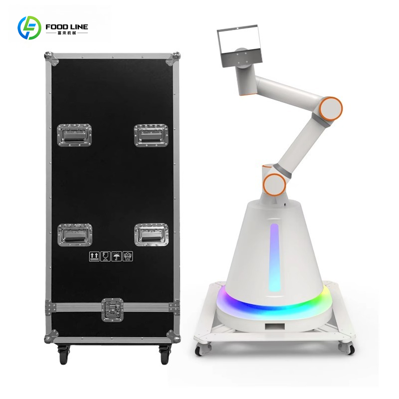 Mesin Photo Booth Robotik 6 Ax - Photo Booth Machine ulasan dan harga