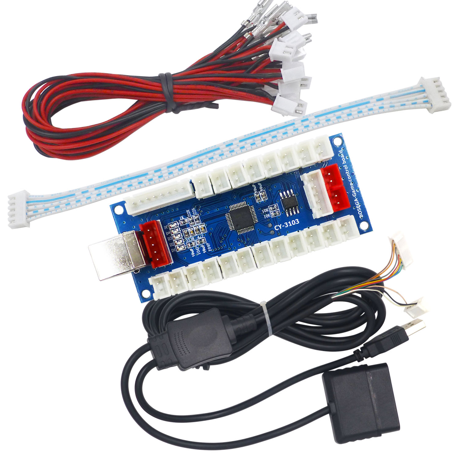 SJ@JX Pengendali Arcade Encode - Arcade Button Pcb ulasan dan harga