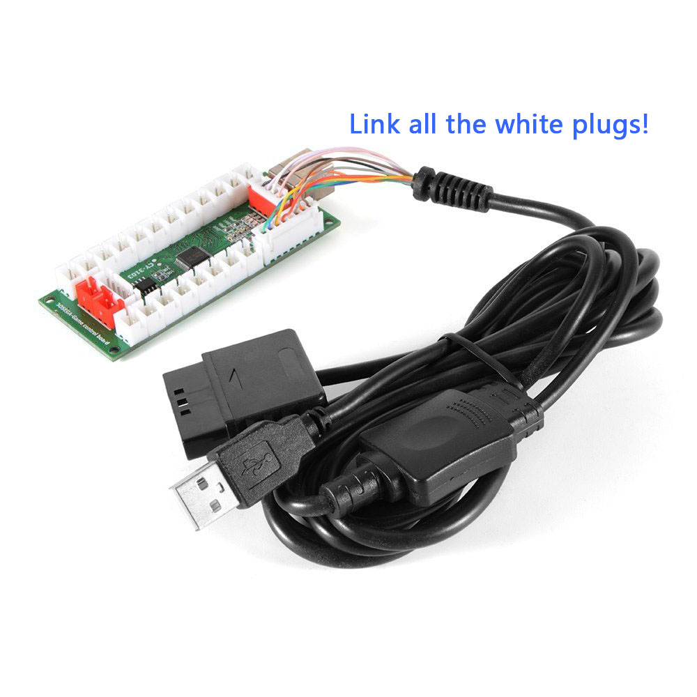 SJ@JX Pengendali Arcade Encode - Arcade Button Pcb ulasan dan harga