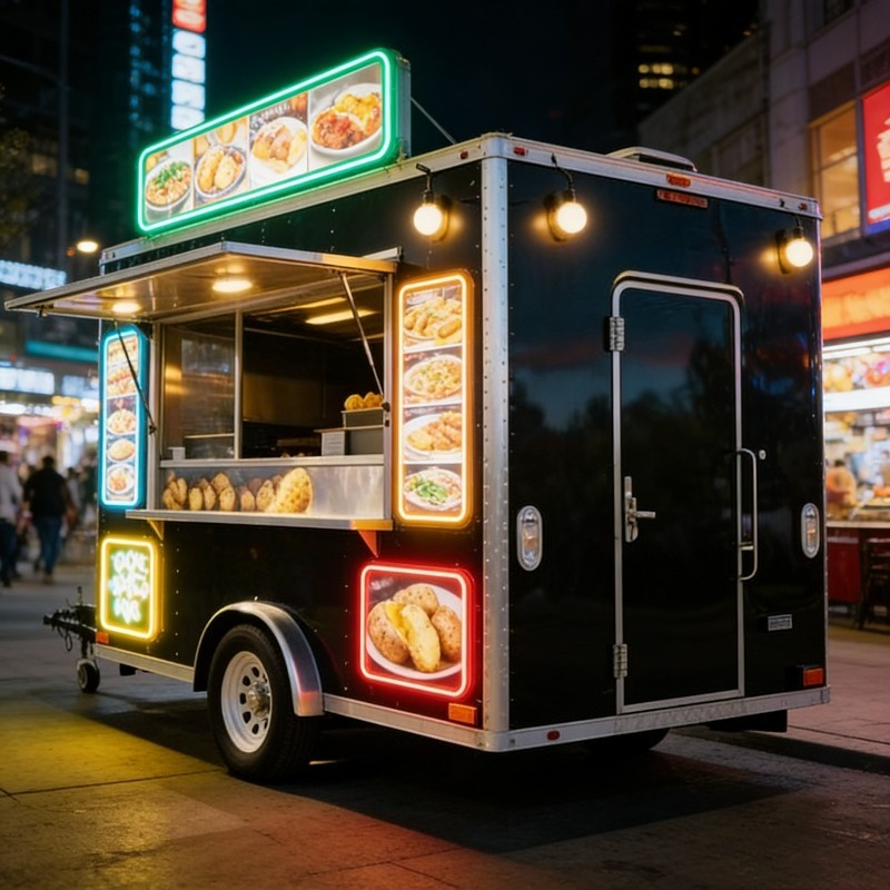 Gerobak Hot Dog Kustom Berkual - Hot Dog Vending Cart ulasan dan harga