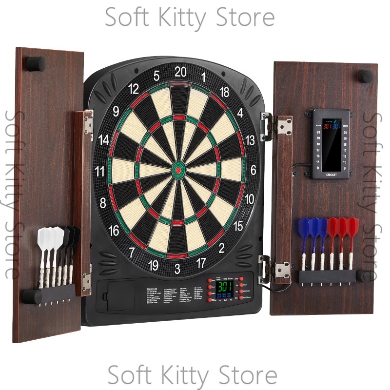 Set Papan Dart dan Kabinet Pen - Electronic Dartboard Cabinet ulasan dan harga