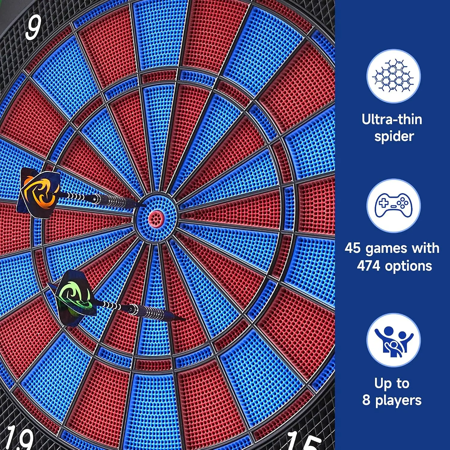 Kabinet Papan Dart Elektronik  - Electronic Dartboard Cabinet ulasan dan harga