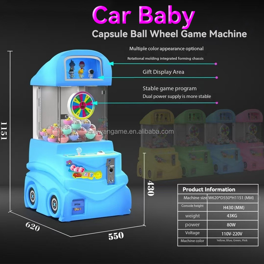 Mesin Penjual Bola Koin Mini A - Prize Capsule Toy Machine ulasan dan harga