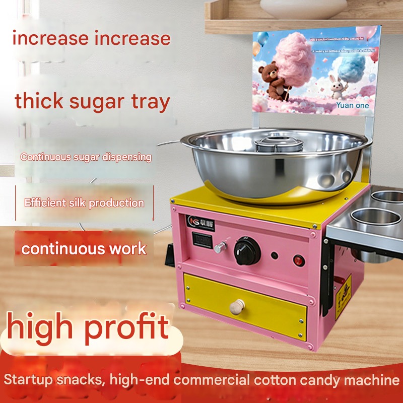 Mesin Pembuat Gula Kapas Listr - Candy Floss Machine ulasan dan harga