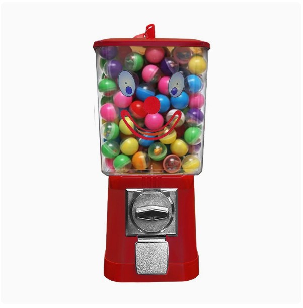 Mesin Dispenser Permen GUMBALL - Candy Vending Machine ulasan dan harga