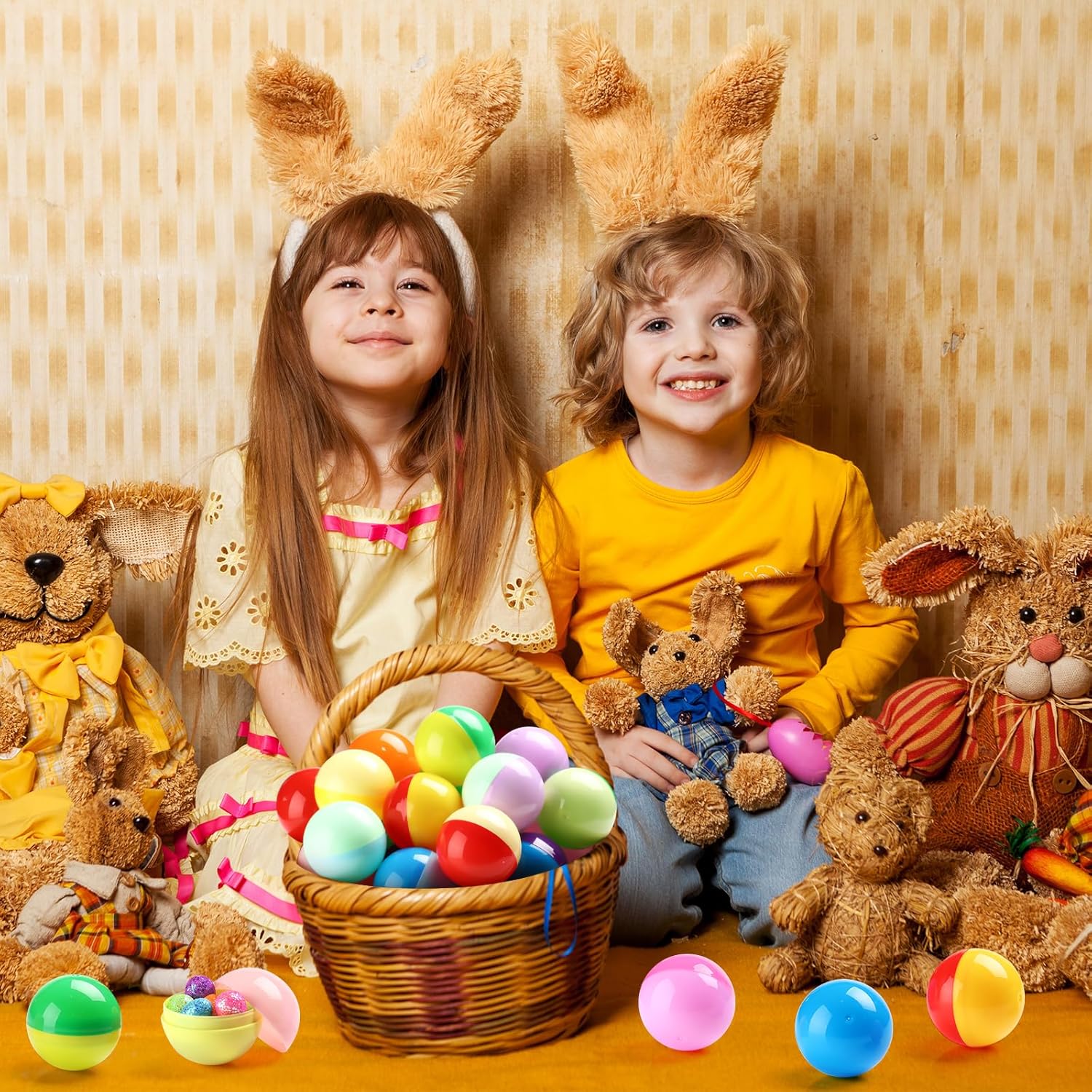 100-500 buah Kapsul bulat koso - Prize Capsule Toy Machine ulasan dan harga