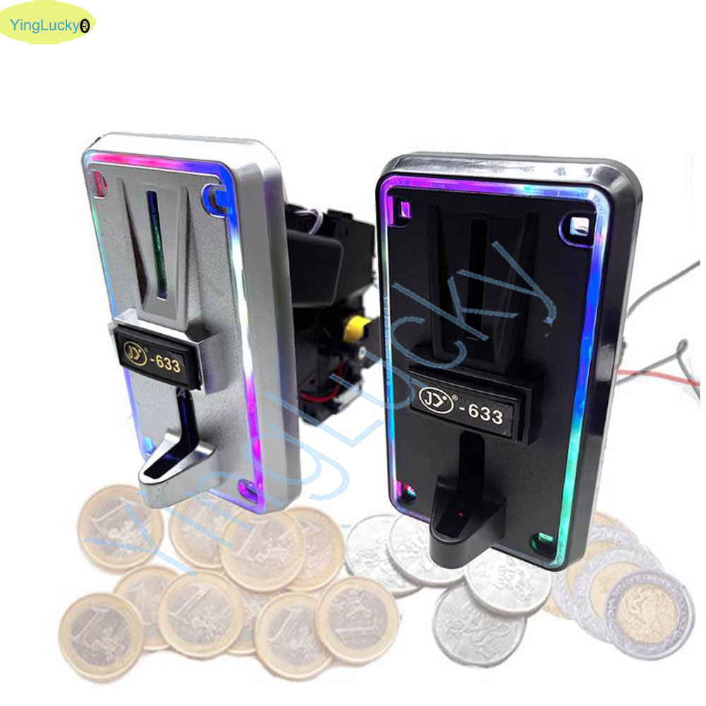 Penerima Koin Multi Warna LED, - Arcade Vending & Laundry Revenue ulasan dan harga