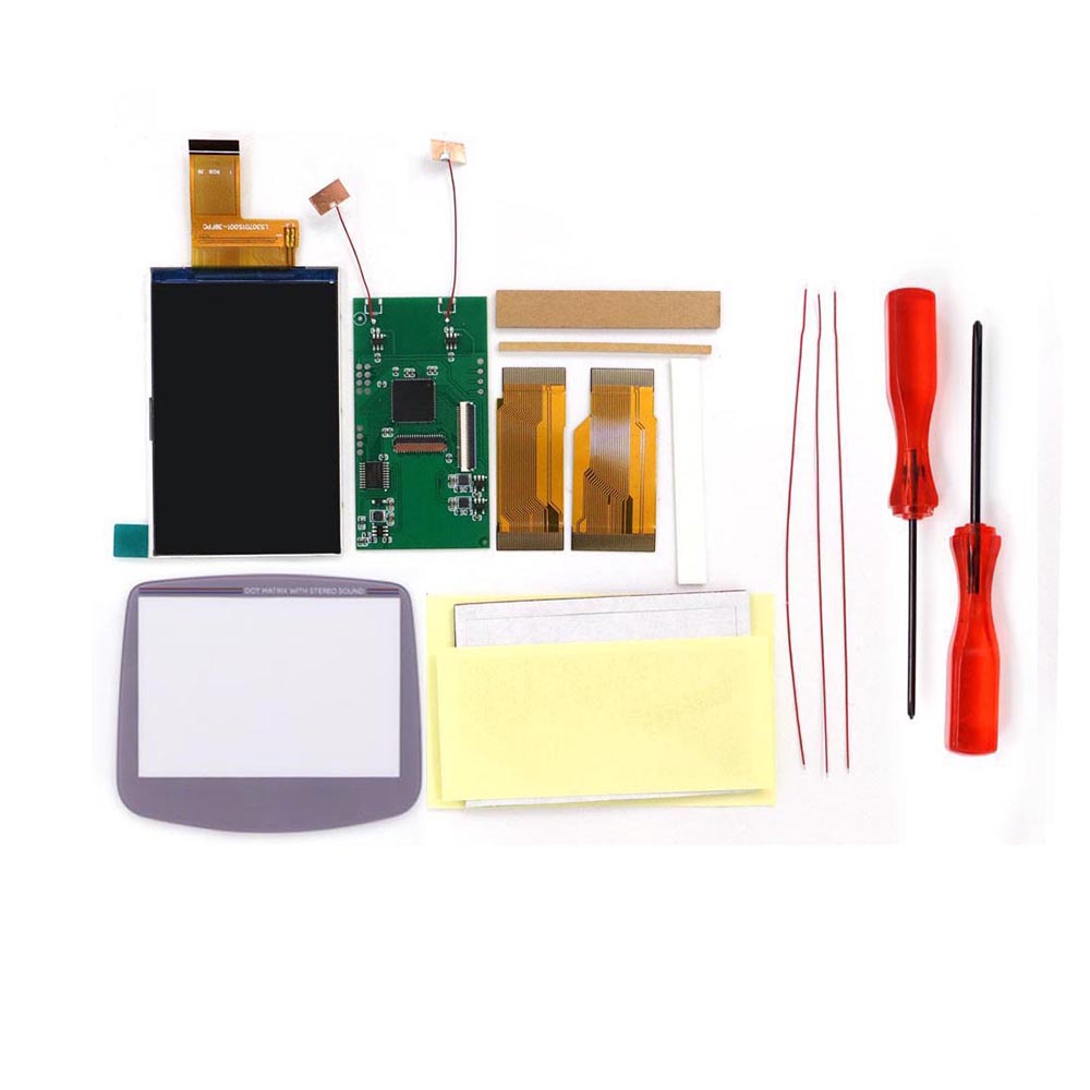 Kit LCD Backlight GBA V5 3.0 i - Lcd Screen Arcade ulasan dan harga