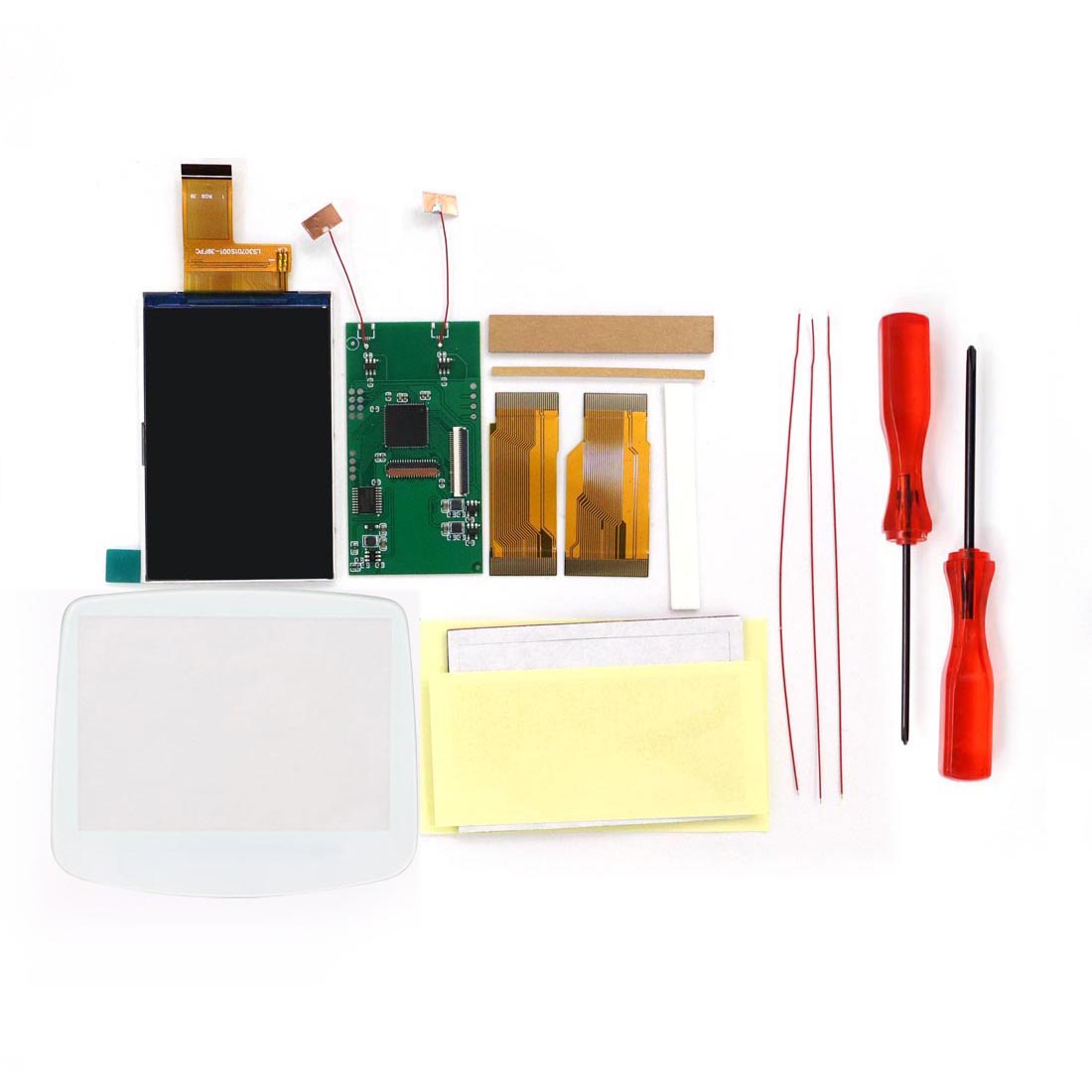 Kit LCD Backlight GBA V5 3.0 i - Lcd Screen Arcade ulasan dan harga