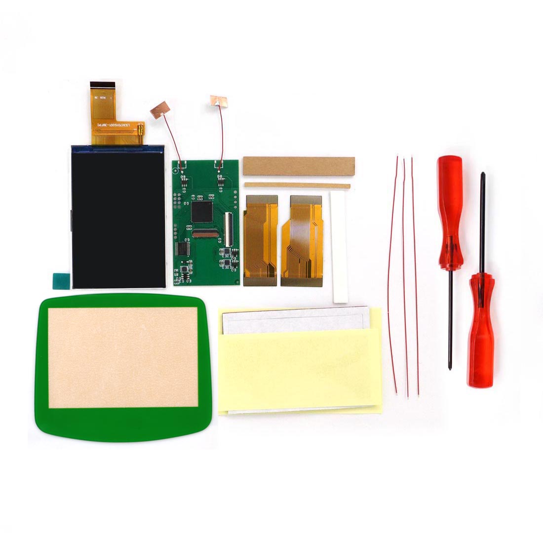 Kit LCD Backlight GBA V5 3.0 i - Lcd Screen Arcade ulasan dan harga