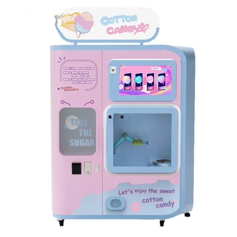 Mesin Pembuat Gula Kapas Anak- - Candy Vending Machine ulasan dan harga