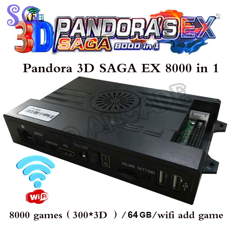 Arcade Pandora Saga Box EX2 80 - Arcade X ulasan dan harga
