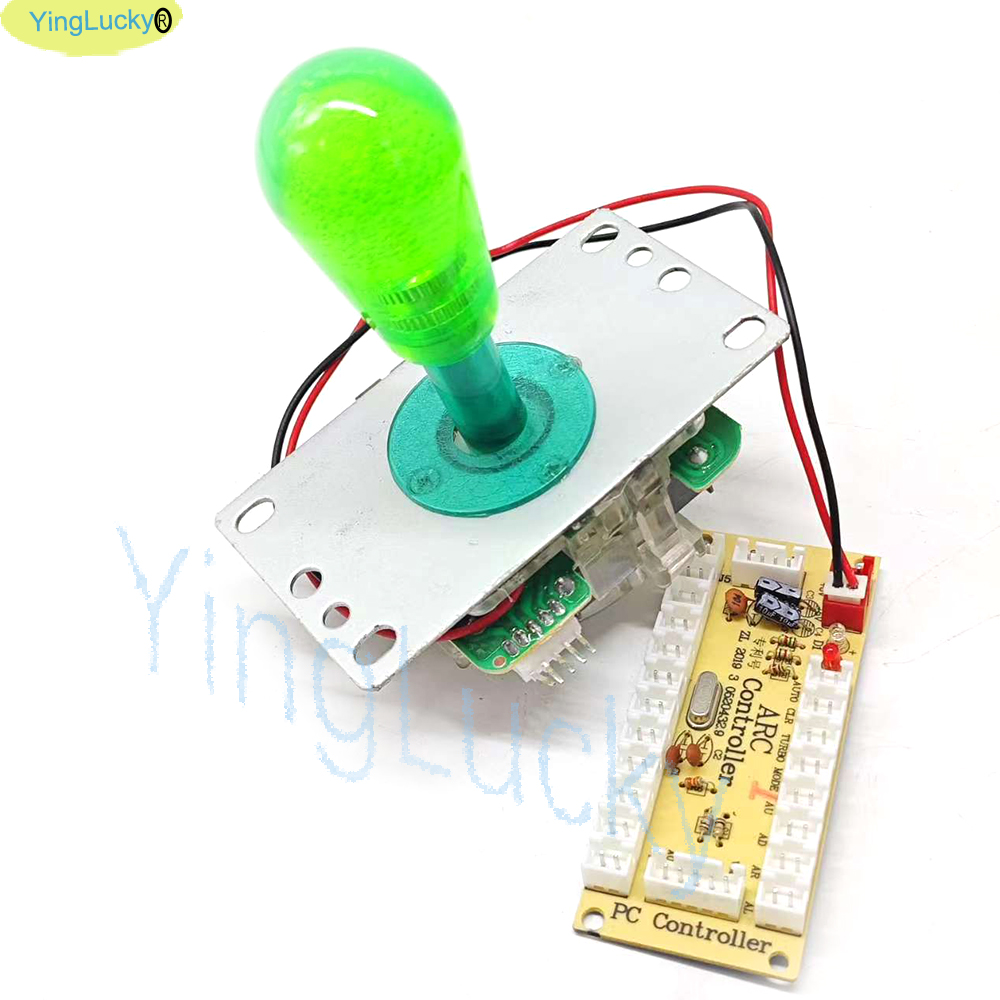 Arcade LED joystick 5V diteran - Arcade Vending Machine ulasan dan harga