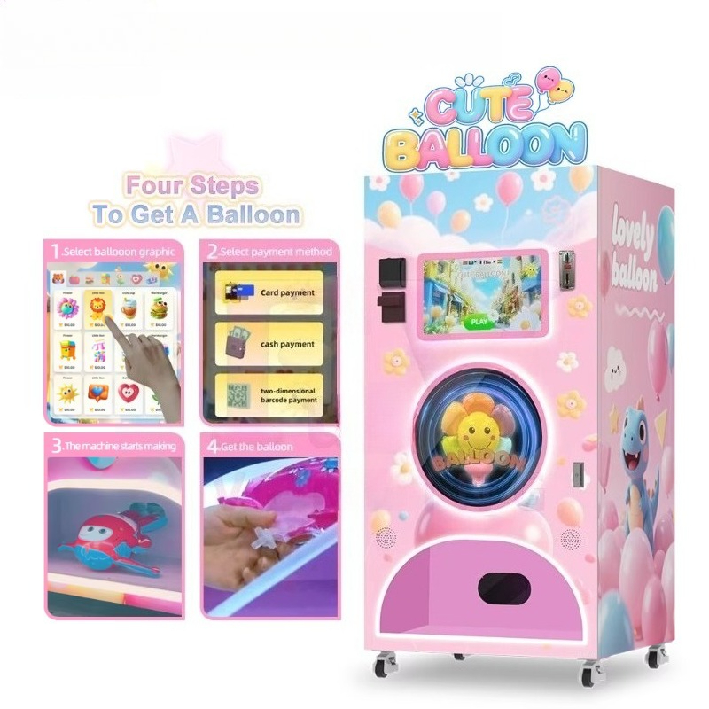 Mesin Penjual Balon Otomatis P - Vending Machine Qr Code ulasan dan harga