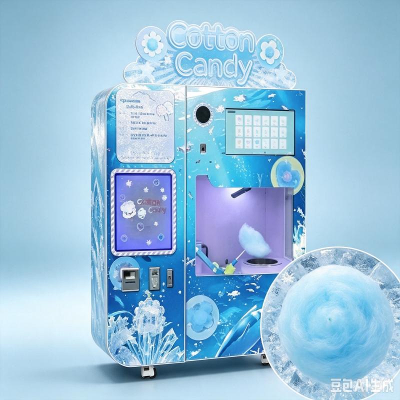 Mesin Penjual Permen Kapas Oto - Candy Floss Machine ulasan dan harga