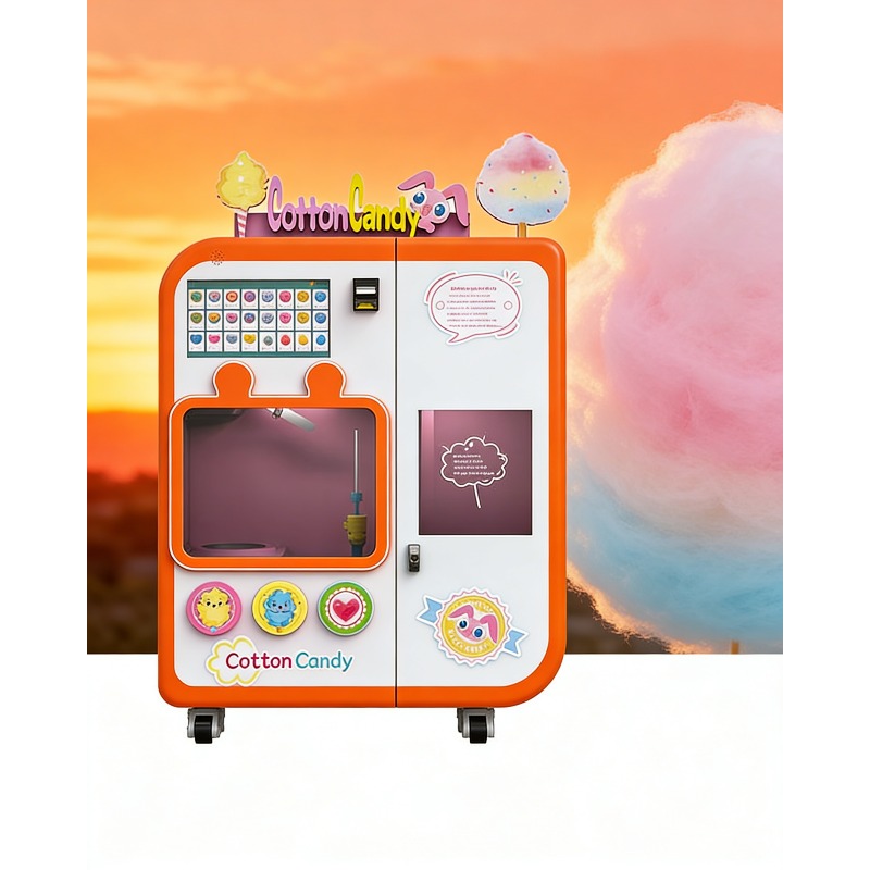 Mesin Penjual Permen Kapas Oto - Candy Vending Machine ulasan dan harga