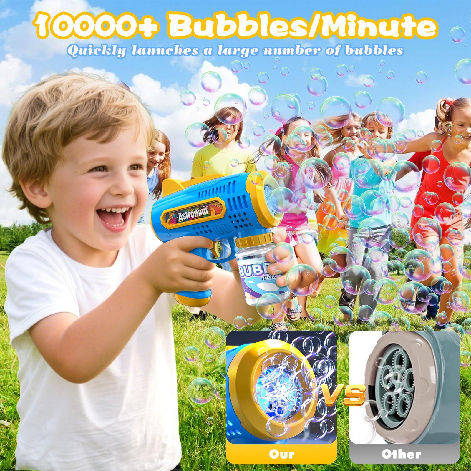 Pistol Gelembung, Mesin Gelemb - Bubble Gum Machine ulasan dan harga