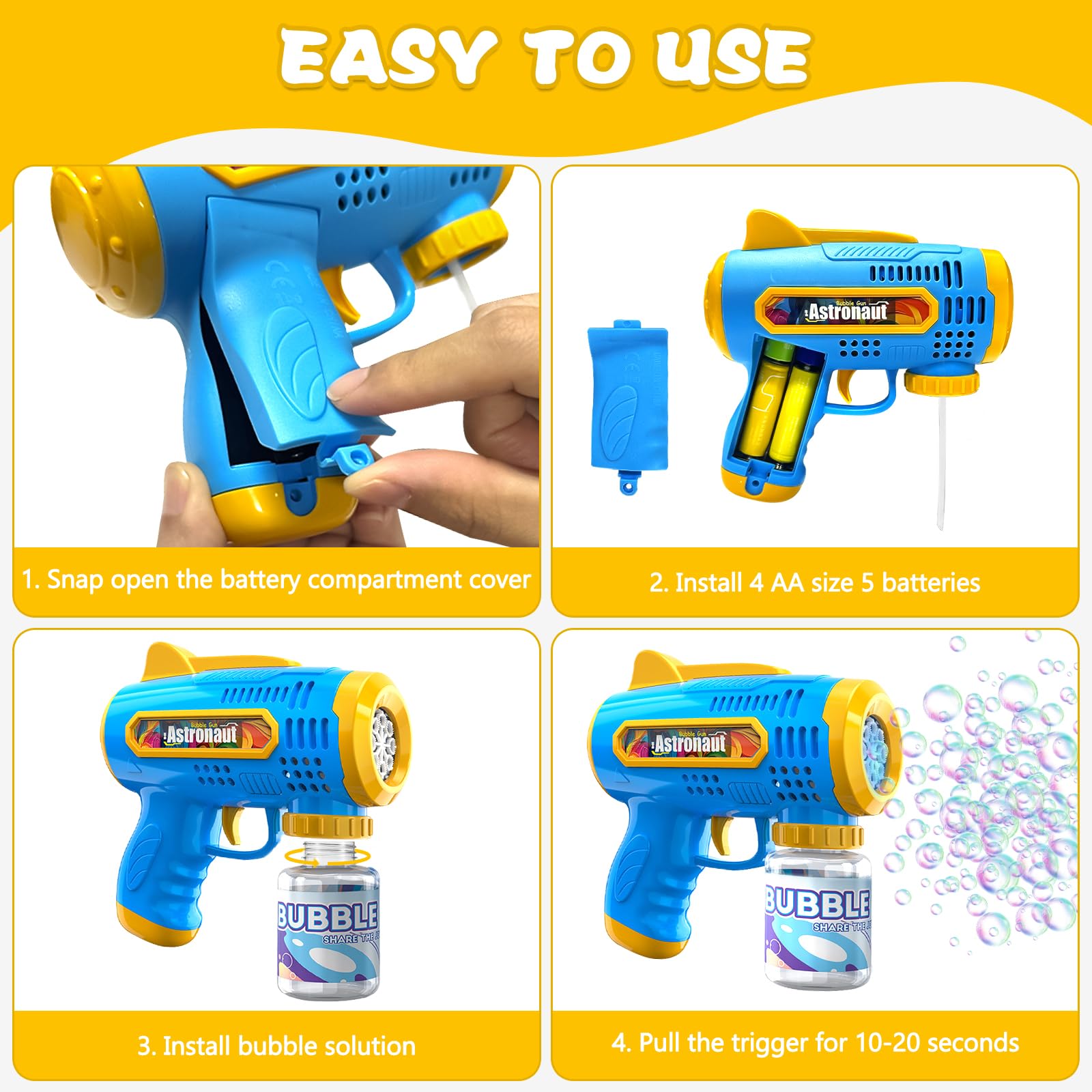 Pistol Gelembung, Mesin Gelemb - Bubble Gum Machine ulasan dan harga
