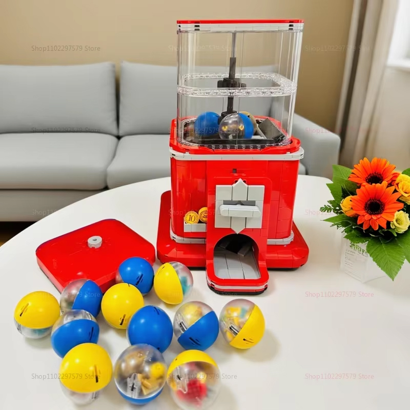 1343 PCS Set Blok Bangunan Mes - Arcade Vending Machine ulasan dan harga