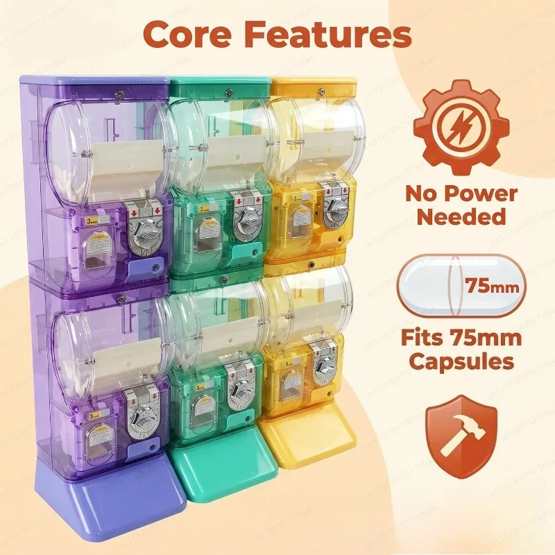 Mesin Gashapon Dua Tingkat Put - Arcade Vending Machine ulasan dan harga