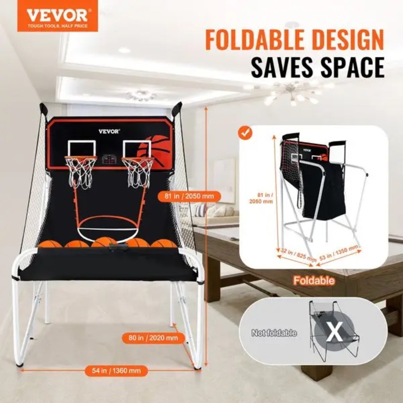 【Produk Terlaris】Permainan Bas - Basketball Arcade Game ulasan dan harga